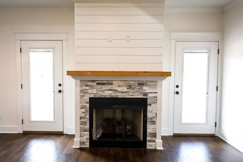 Stone Fireplace Interior