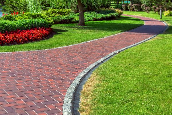 Brick Walkway Installation in Charlotte