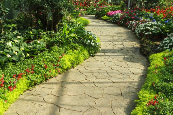Stone Pathway Repair in Charlotte