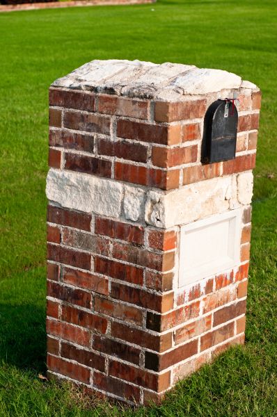 Brick Mailbox Installation in Charlotte