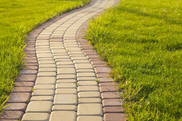 Sidewalk Brick Repair in Charlotte